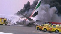 Самолет взорвался в Дубае