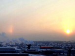 Челябинский смог заглушил «зимнюю радугу»