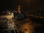 Три машины столкнулись на Бродокалмакском тракте