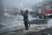 12 часов тушили большой пожар в Челябинске