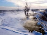 Челябинская угольная компания начала тушить трехлетний пожар на шламохранилище в Копейске.