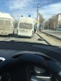 Колесо отвалилось у маршрутки в центре Челябинска