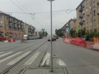 Движение трамваев на Каслинской закрыто на три дня