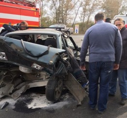 В аварии «Фольксвагена» и ВАЗа возле «Тракторосада» есть пострадавшие