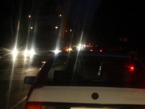 Километровая пробка возникла на трассе вблизи Мисяша