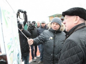 В Новосинеглазово открыли спортивный комплекс «Лидер»