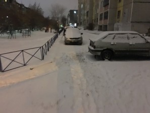 Челябинск завалило снегом