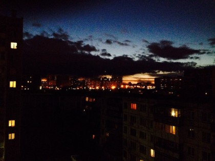 Грозовое небо над Челябинском