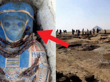 Мумия с лицом пришельца удивила археологов