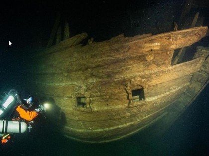 400 лет на дне моря не навредили кораблю и содержимому его трюмов