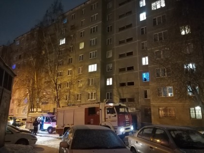 Двое погибли на пожаре в Челябинске в новогоднюю ночь
