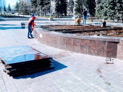 Музыкальный фонтан в Челябинске начнет работать 1 мая