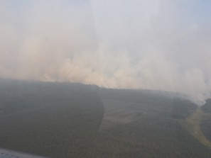 156 природных пожаров продолжает бушевать в Якутии