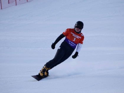 На этапе Кубка мира по сноуборду победила российская спортсменка