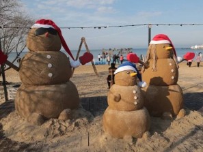 68 зимних пляжей оборудовали на курортах Краснодарского края