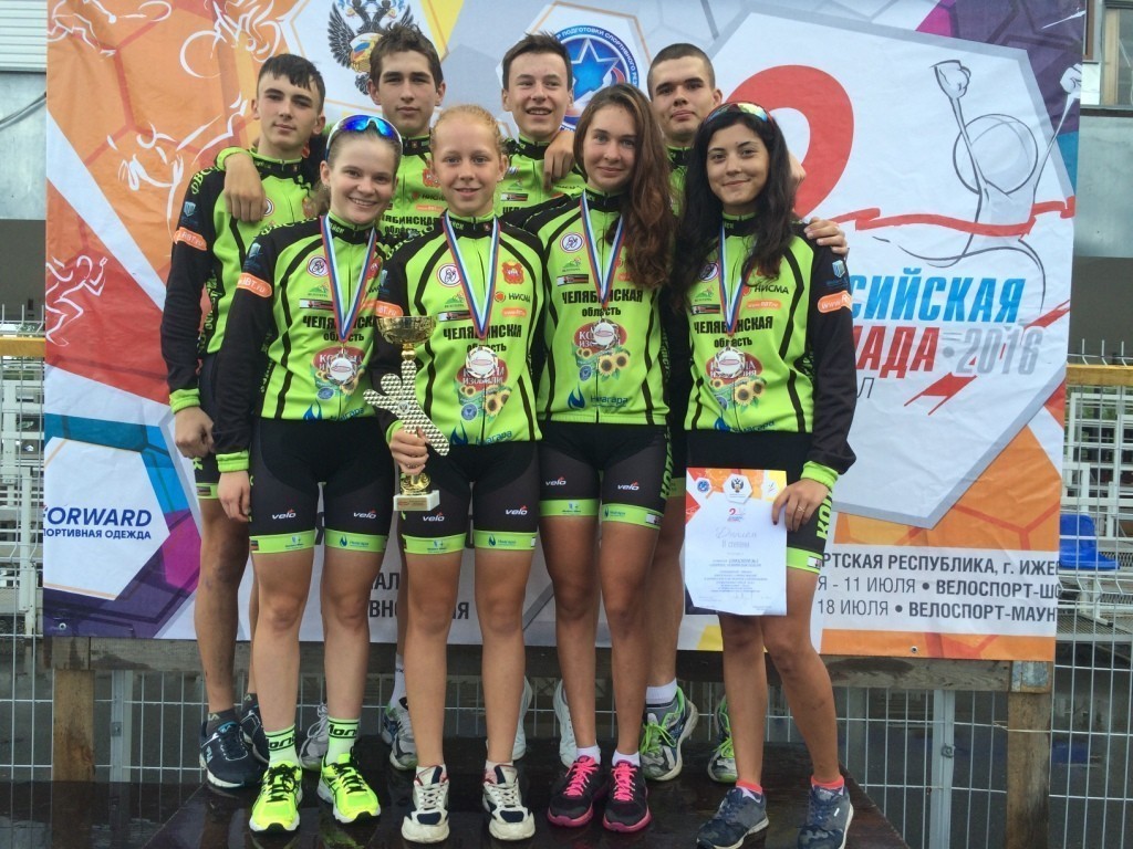 10 медалей завоевали велосипедисты из Копейска в Санкт-Петербурге