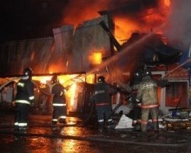 Сгорел дом на улице Зои Космодемьянской