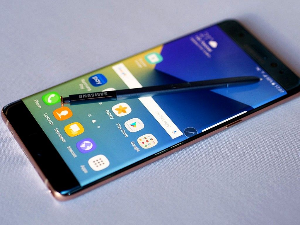 Samsung временно снял с продажи Galaxy Note 7