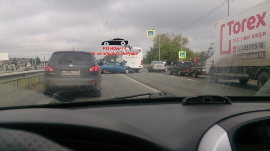ДТП случилось возле Ново-Казанцево