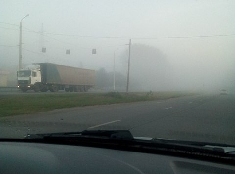 Туман на Уфимском тракте