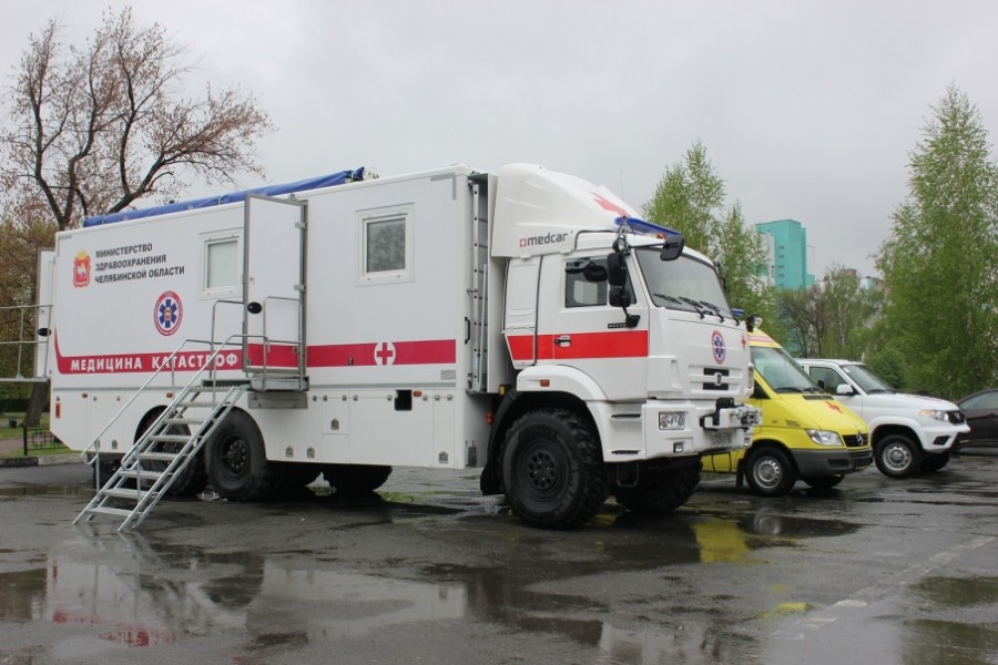 Скорая помощь в Челябинской области будет ездить на КамАЗе