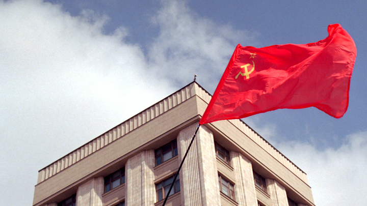 Над шведским городом взвился красный флаг СССР