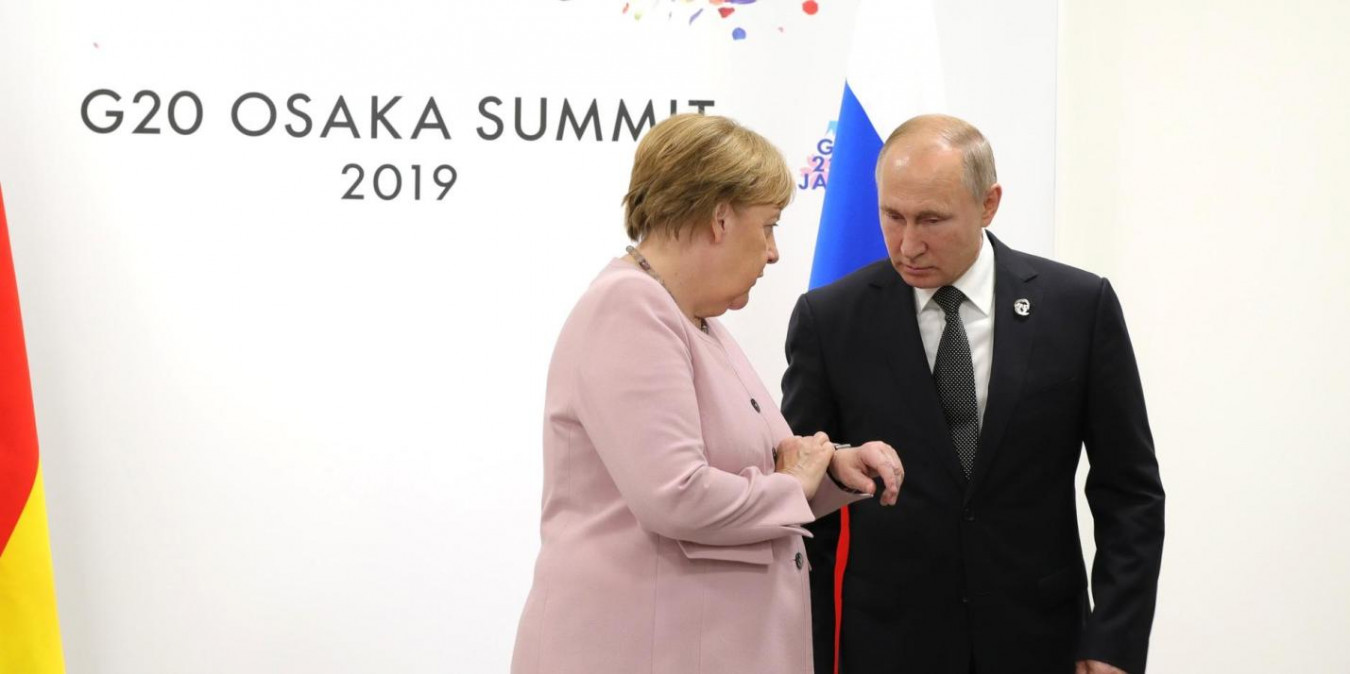 Меркель потеряла ориентацию после встречи с Путиным