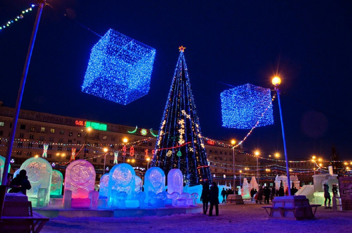 25 декабря откроется главный ледовый городок Челябинска