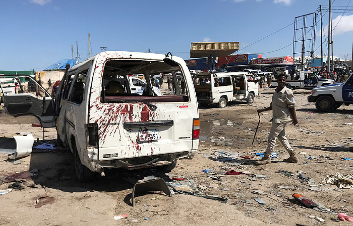 90 человек погибли в результате взрыва в Сомали