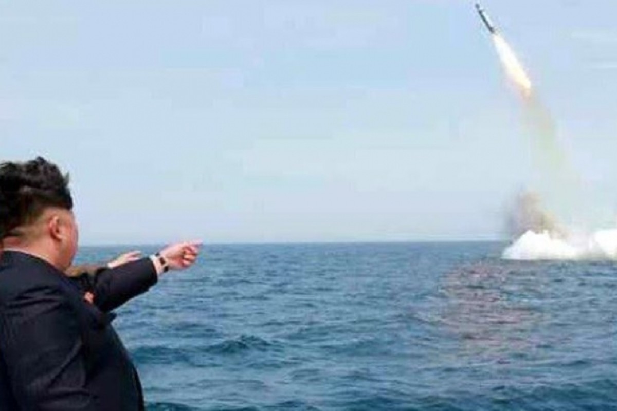 Неопознанный снаряд запустила Северная Корея в Японское море