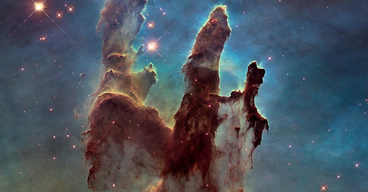 Свет Столпов Творения сфотографировал космический телескоп «Хаббл»
