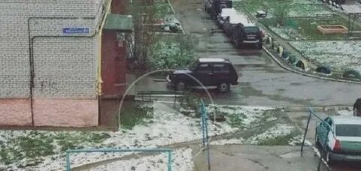 Перед августом в Москве выпал снег? Причуды природы