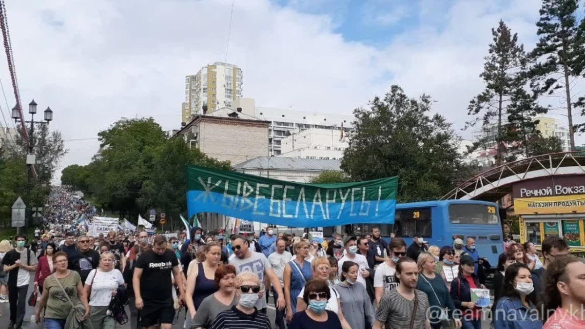Опасные параллели с Белоруссией: Кремль требует дискредитировать участников протестов в Хабаровске