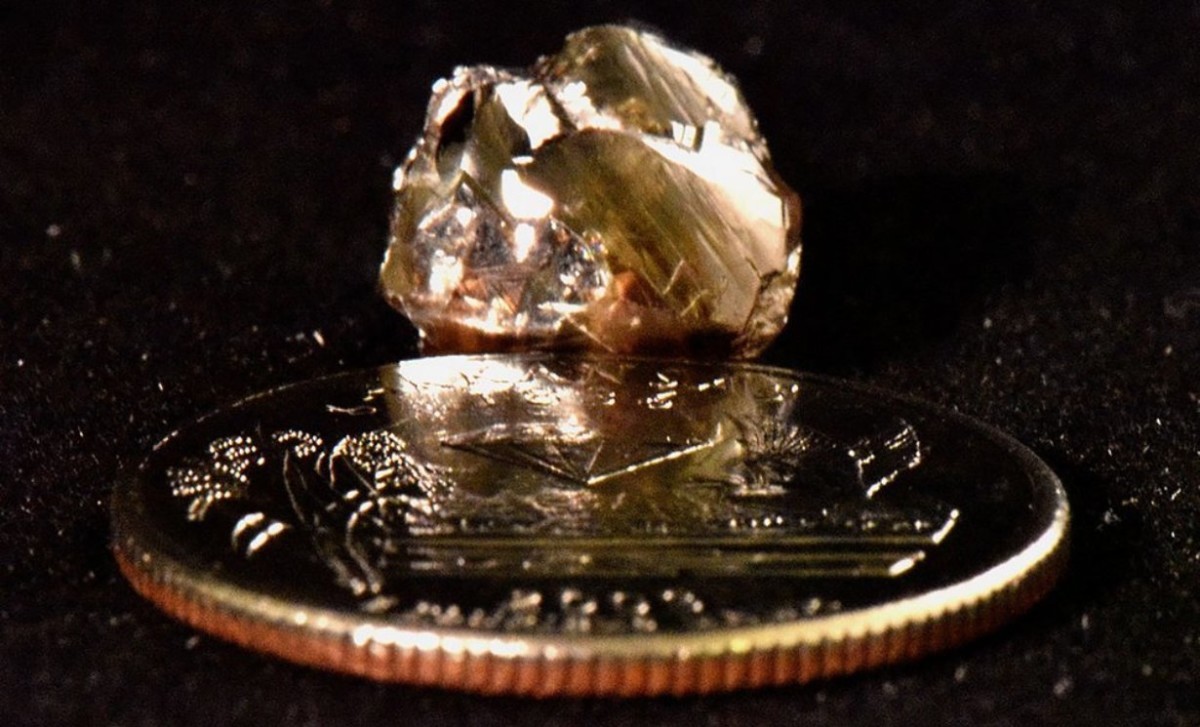 Банкир нашел алмаз в государственном парке в День труда