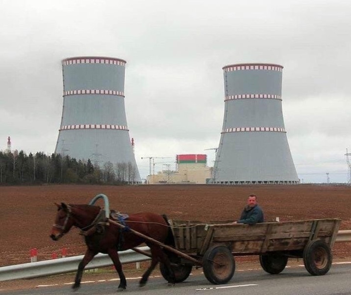 Белорусская АЭС проработала всего один день