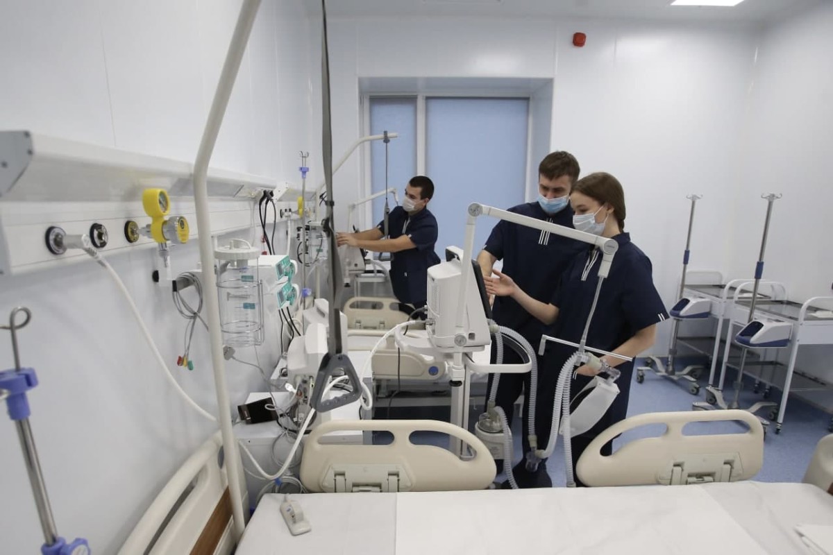 Последствия подтопления в инфекционной больнице в Малой Сосновке устранены