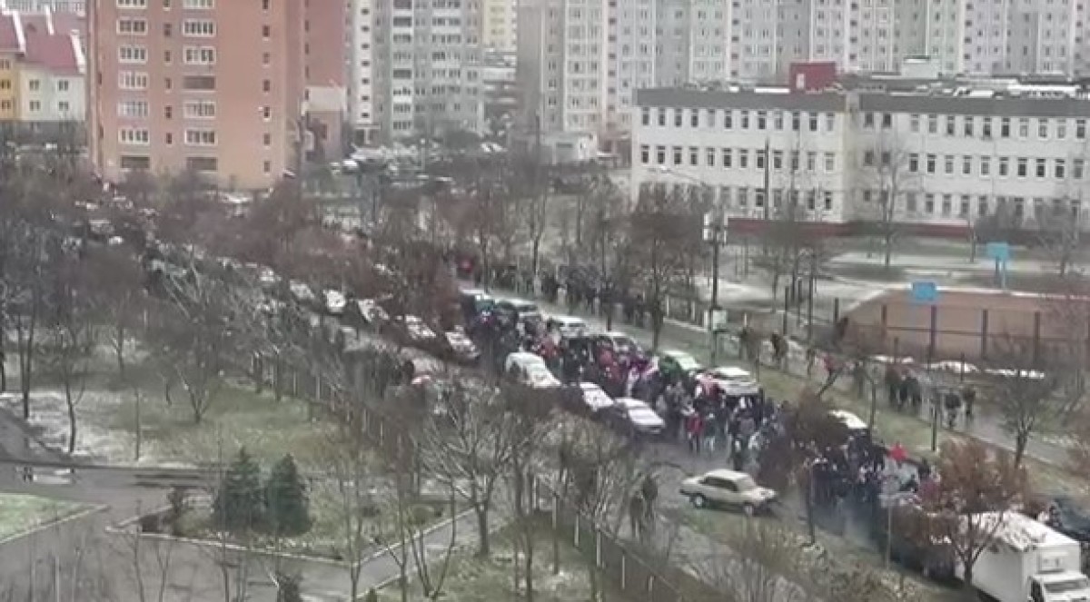 Марш соседей проходит в Беларуси
