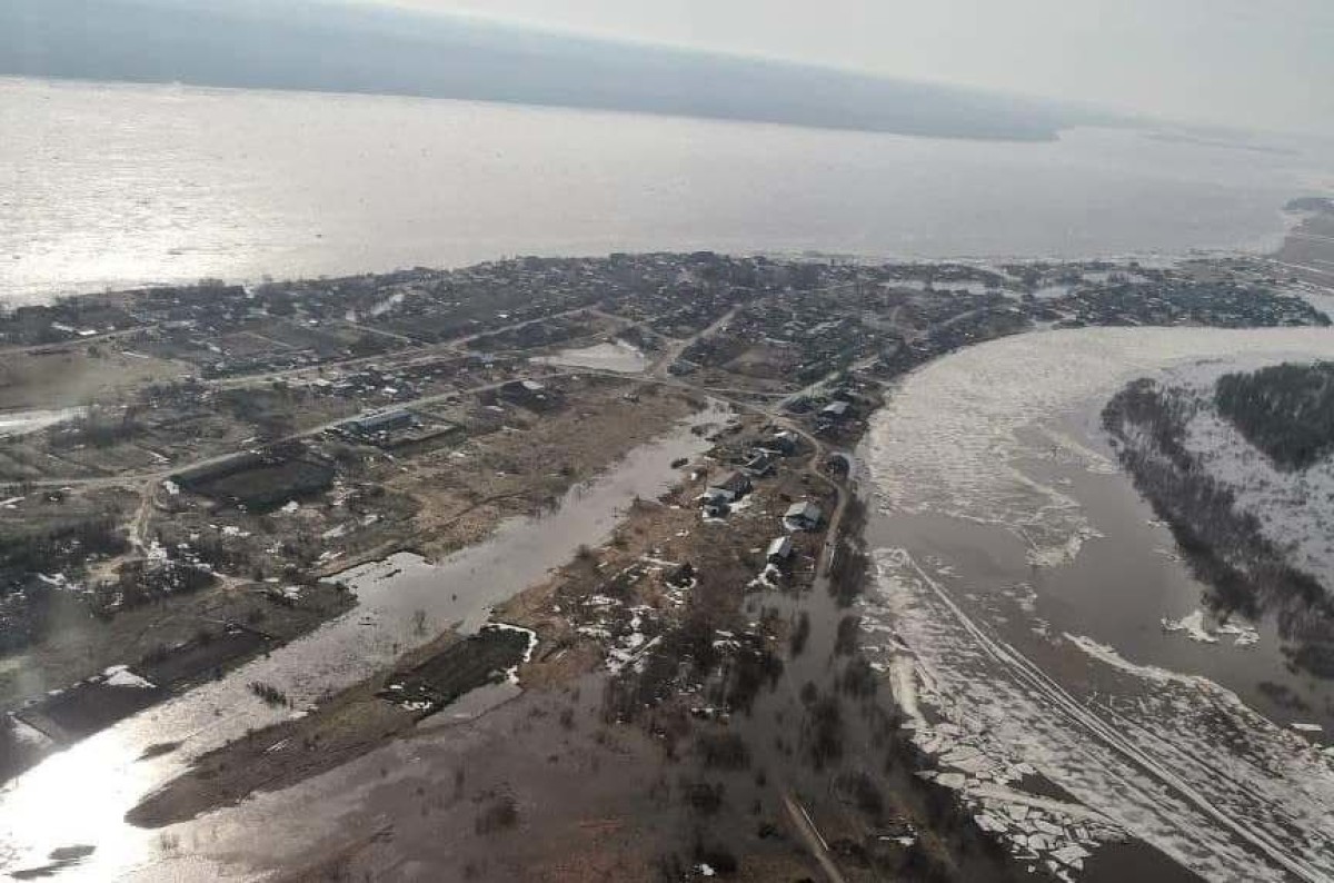 Большое наводнение ожидают в Красноярском крае