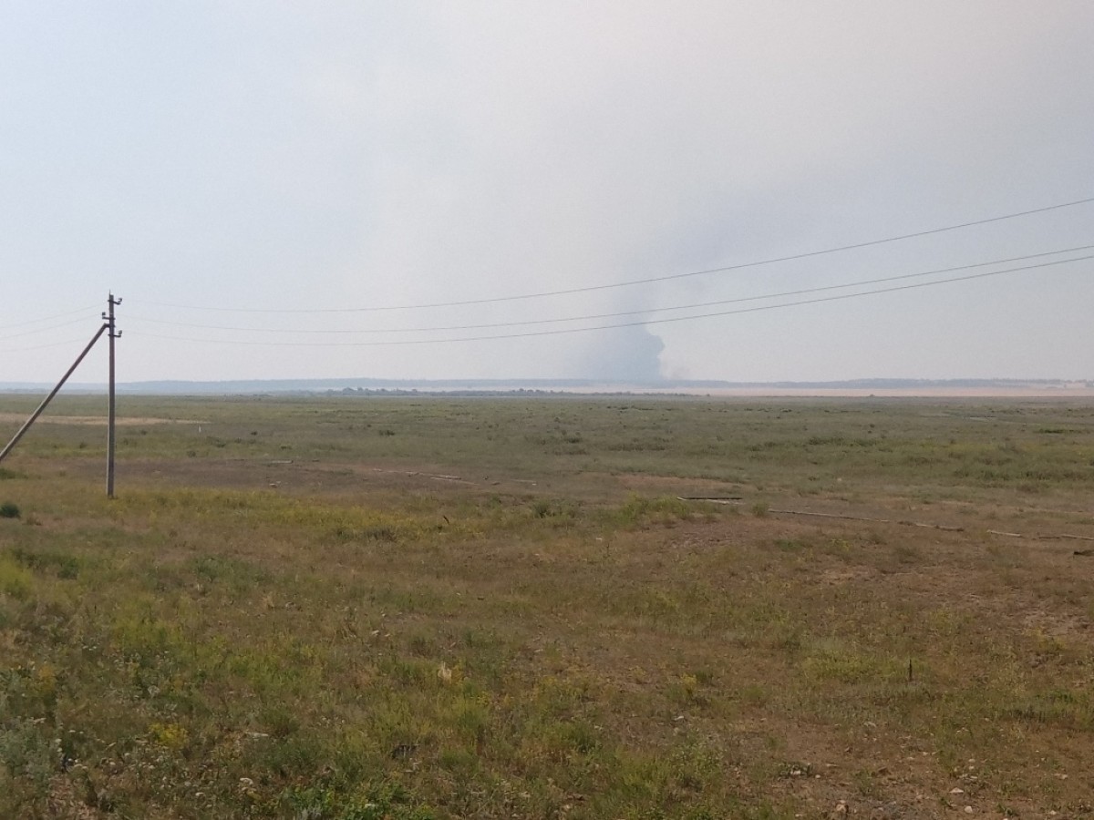Потушили лесной пожар в Брединском районе