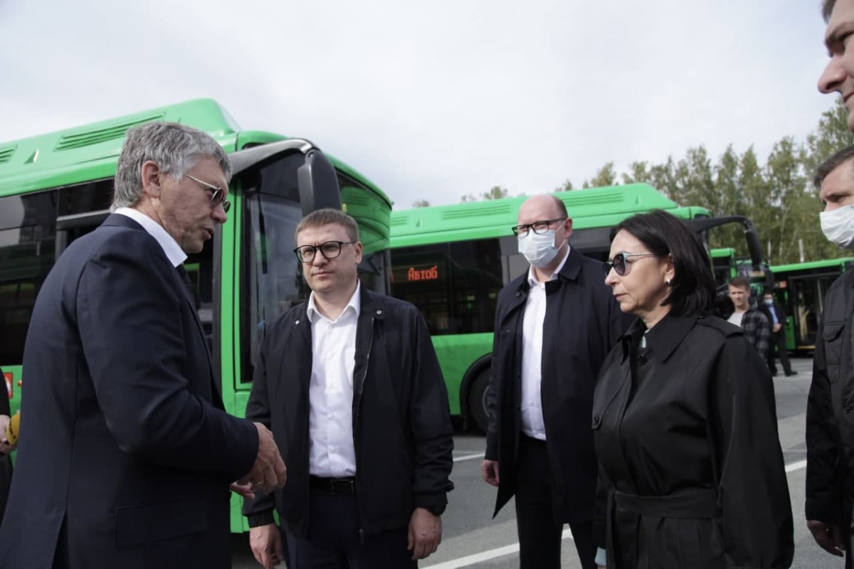 15 новых автобусов из 157 прибыли в Челябинск