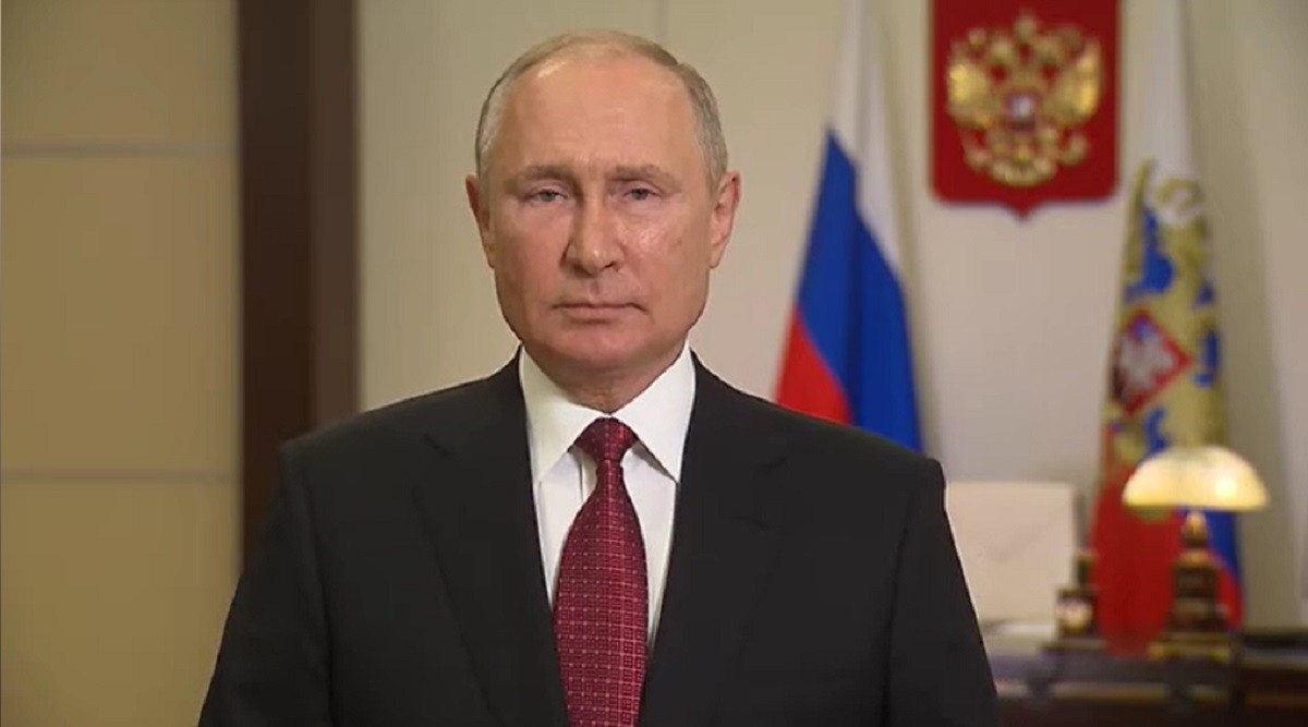 Президент Путин обратился к россиянам перед выборами