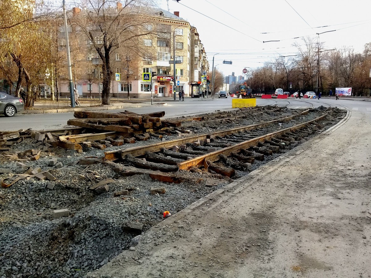6 декабря на вокзал трамваи в Челябинске не пойдут