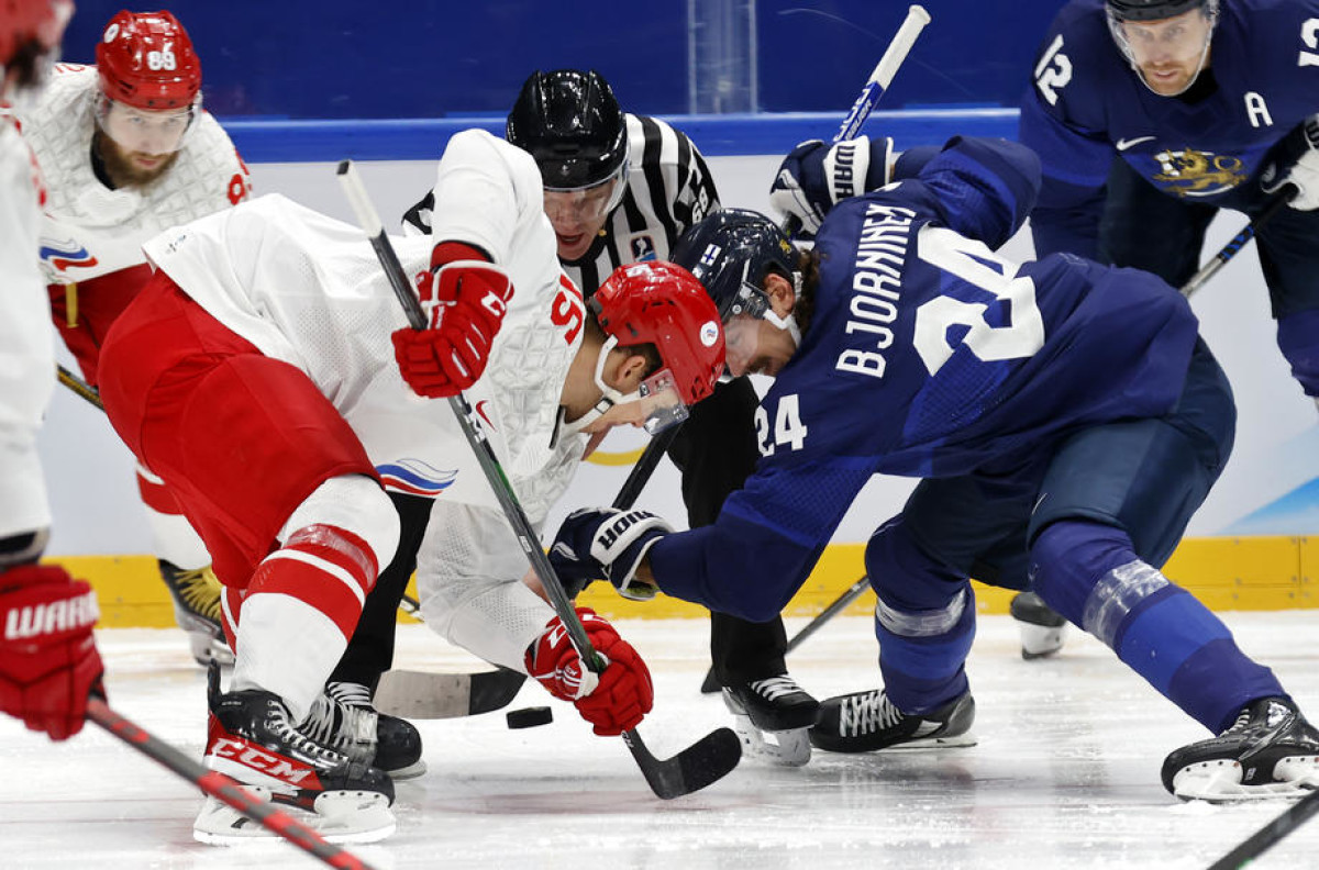Финские хоккеисты были сильнее россиян в финале Олимпиады