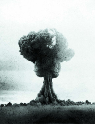 Взрыв персой советской атомной бомбы. 1949 год