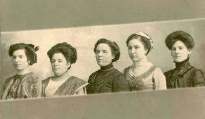 Сестры Колбины, начало ХХ века