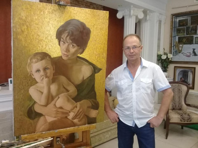 Тема материнства в картине художника Игоря Белковского
