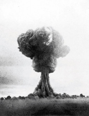 Взрыв персой советской атомной бомбы. 1949 год