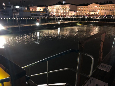 Хельсинки: бассейн в спа-комплексе Allas Sea Pool