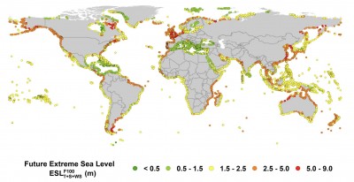 Экстремальное повышение уровня моря в 2100 году