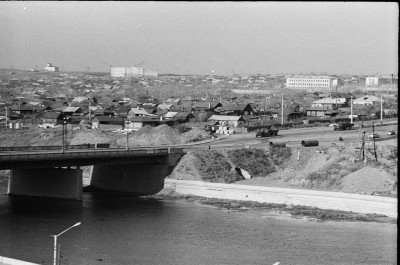 Вид города, Челябинск, 1967 год. Из архива семьи Берзиных.